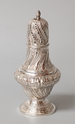 Lot 26 - A Victorian Silver Caster, by Henry Harrison,...