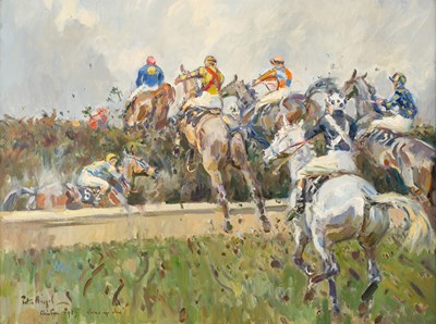 Lot 1135 - Peter Biegel (1913-1987) "Worm's Eye View"...