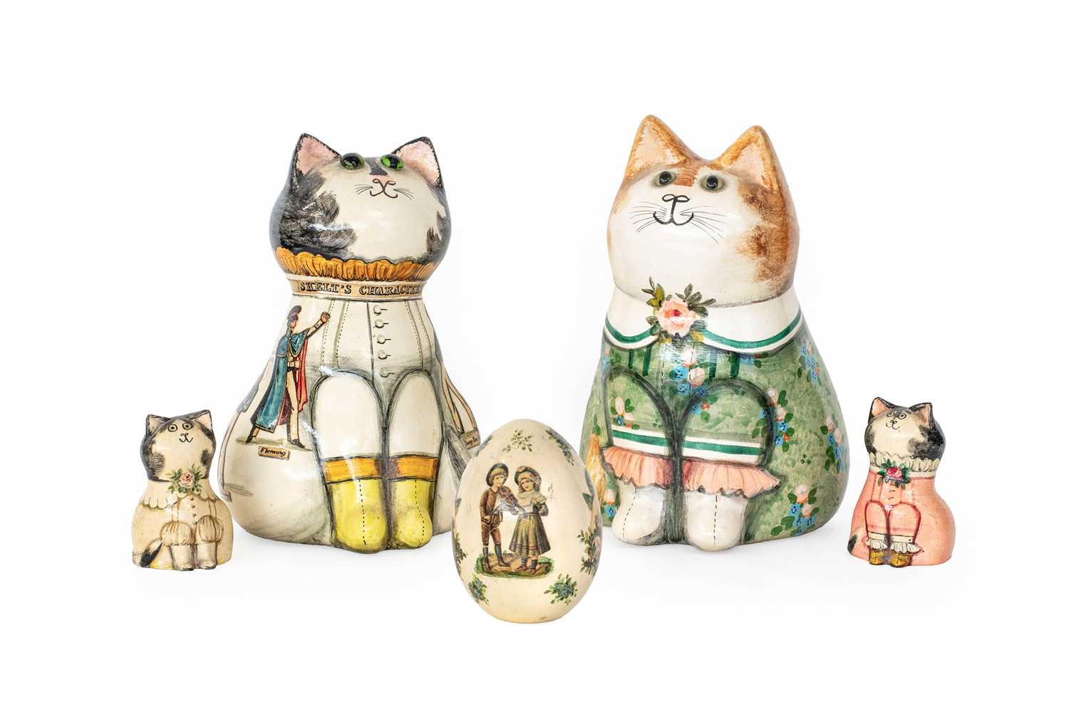 Lot 576 - Joan & David de Bethel: A Painted and...