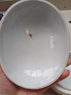 Lot 221 - A Meissen Marcolini Poreclain Sucrier, of oval...