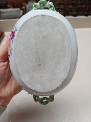 Lot 221 - A Meissen Marcolini Poreclain Sucrier, of oval...