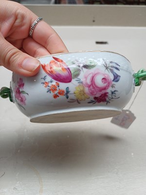 Lot 221 - A Meissen Marcolini Poreclain Sucrier, of oval...