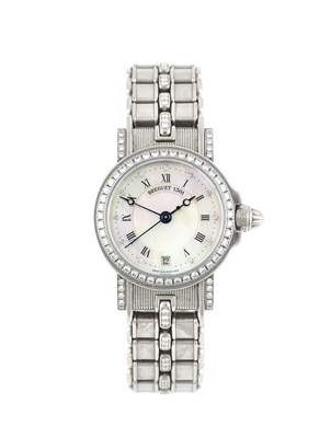 Lot 2279 - Breguet: A Lady's 18 Carat White Gold Diamond...