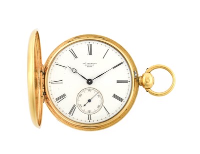 Lot 2273 - Murray: An 18 Carat Gold Full Hunter Pocket...