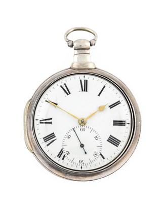 Lot 2274 - Sharp: A Silver Pair Cased Pocket Chronometer,...