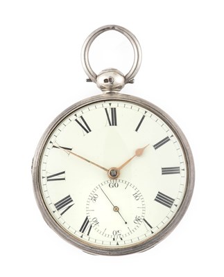 Lot 2272 - McLachlan: A Silver Open Faced Pocket Watch,...