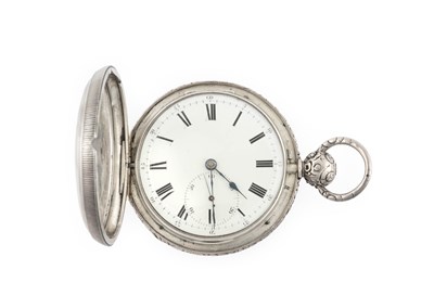 Lot 2269 - Tobias: A Silver Full Hunter Lever Pocket...