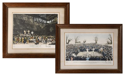 Lot 3002 - Limited Edition Reproduction Boxing Prints