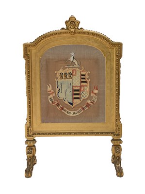 Lot 463 - A Victorian Carved Giltwood and Gesso...