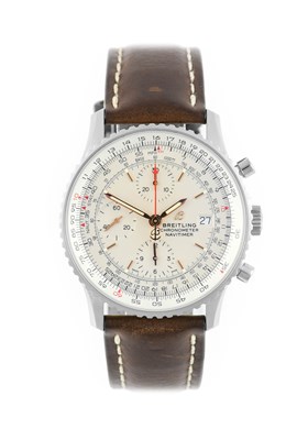 Lot 2285 - Breitling: A Stainless Steel Automatic...
