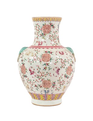 Lot 43 - A Chinese Porcelain Vase, Jiaqing reign mark...