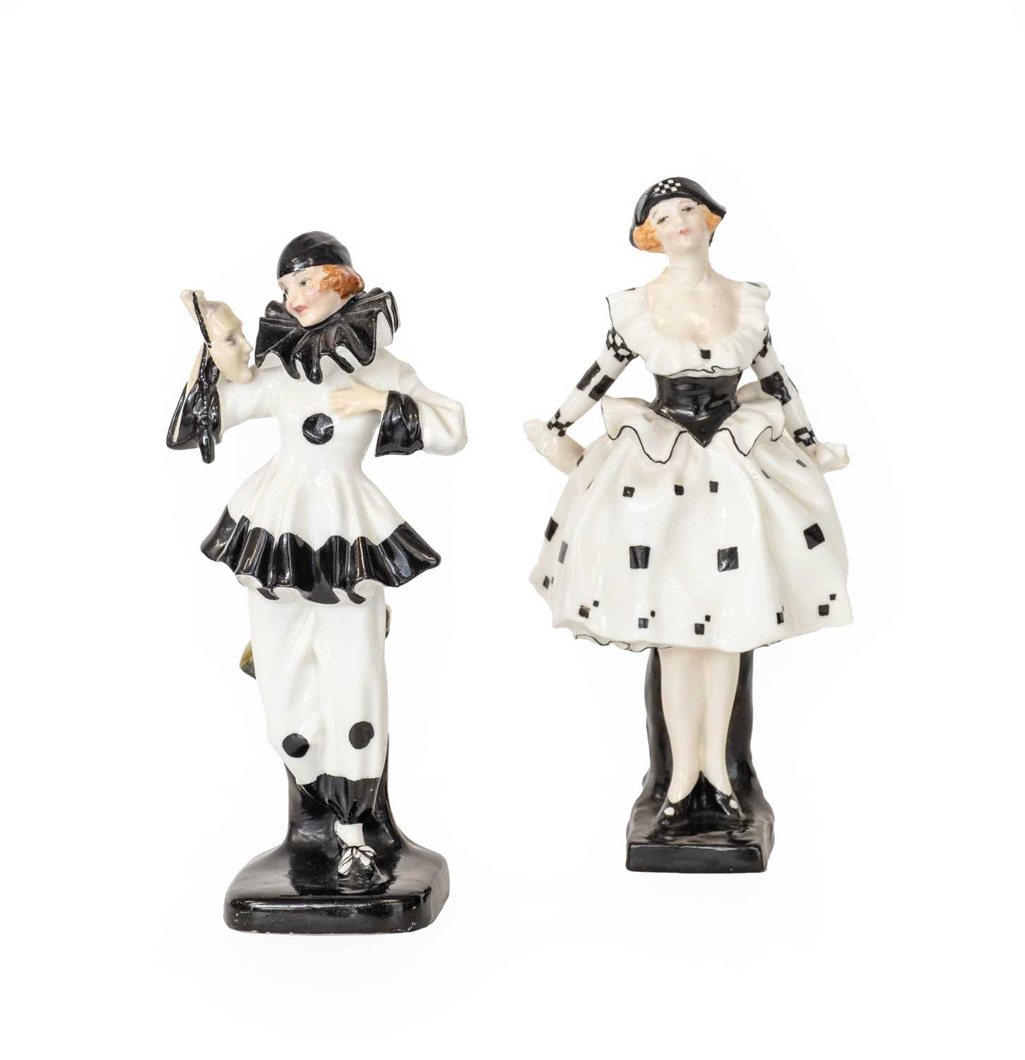 Lot 571 - A Royal Doulton Figure The Mask, HN657,...