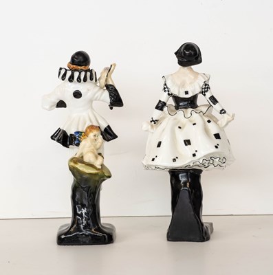 Lot 571 - A Royal Doulton Figure The Mask, HN657,...