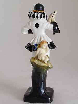 Lot 571 - A Royal Doulton Figure The Mask, HN657,...