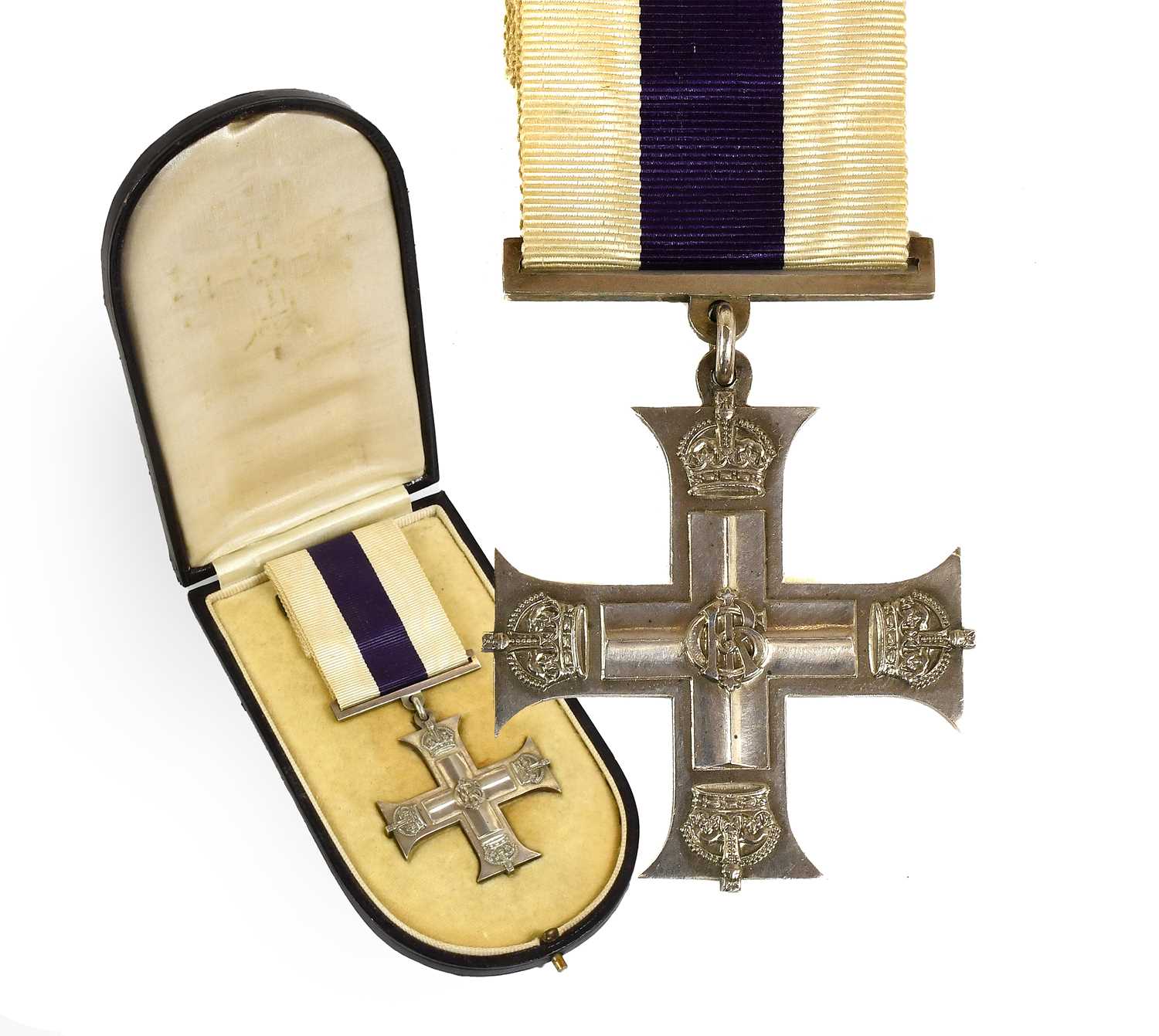 Lot 138 - A First World War Military Cross, the reverse...