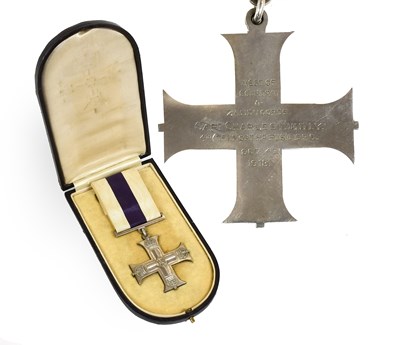 Lot 138 - A First World War Military Cross, the reverse...