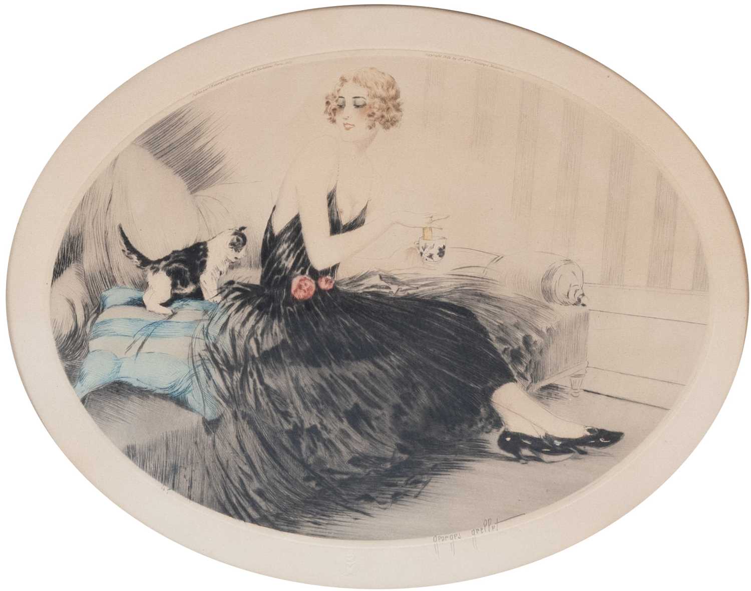 Lot 1044 - Jean Hardy (Early 20th Century) Portrait of a...