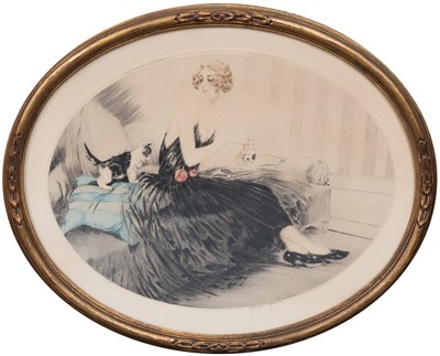 Lot 1044 - Jean Hardy (Early 20th Century) Portrait of a...
