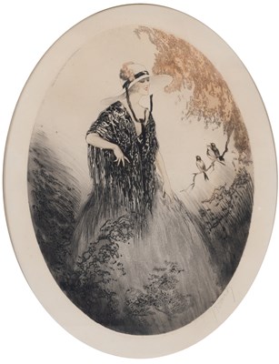 Lot 1044 - Jean Hardy (Early 20th Century) Portrait of a...