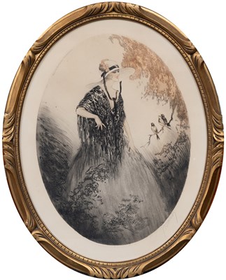 Lot 1044 - Jean Hardy (Early 20th Century) Portrait of a...
