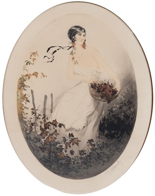 Lot 1044 - Jean Hardy (Early 20th Century) Portrait of a...