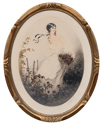 Lot 1044 - Jean Hardy (Early 20th Century) Portrait of a...