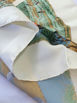 Lot 1043 - Hermès Silk Scarf, Tanzanie Designed by Robert...