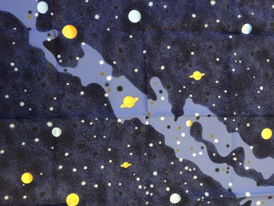 Lot 1046 - Hermès Silk Scarf, La Voie Lactee Designed by...