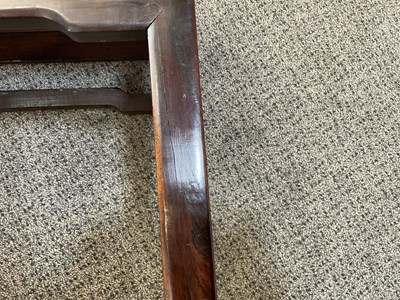 Lot 89 - A Chinese Hongmu Side Table, early 20th...