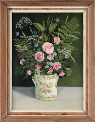 Lot 129 - Audrey Johnson (1918-2010) Flowers and grasses...
