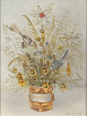 Lot 128 - Audrey Johnson (1918-2010) "A Festive...