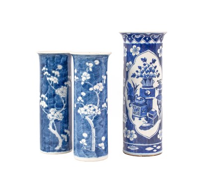 Lot 85 - A Chinese Porcelain Sleeve Vase, Qianlong...