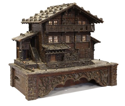 Lot 91 - A Very Fine And Rare Swiss Chalet 'Sublime-Harmonie' Musical Box Playing Eight Airs