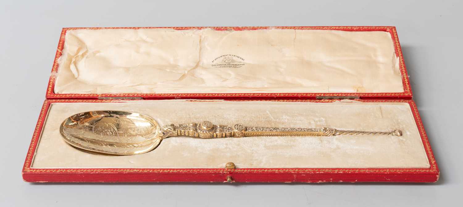 Lot 42 - A George V Silver-Gilt Copy of the...