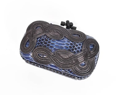 Lot 1005 - Bottega Veneta Pochette Knot Clutch Bag in...