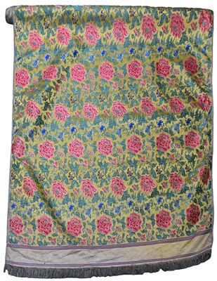 Lot 2180 - Early 20th Century Brocade Panel, woven with...