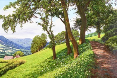 Lot 406 - David Smith (b.1949) "Landscape, South Wales"...