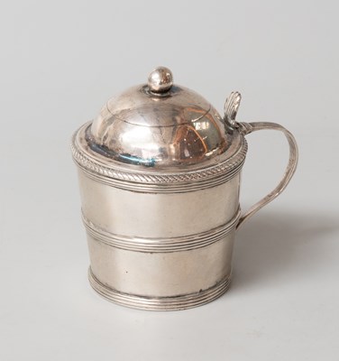 Lot 14 - A Cape Silver Mustard-Pot, Probably by...