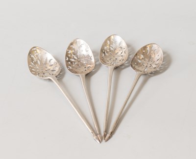 Lot 108 - Four George II or George III Silver...
