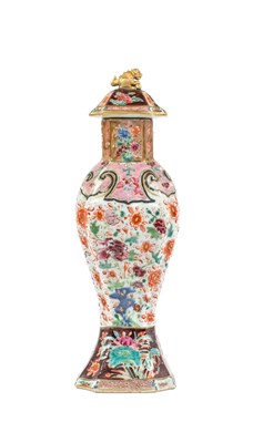 Lot 115 - A Chinese Porcelain Vase and Cover, Yongzheng...