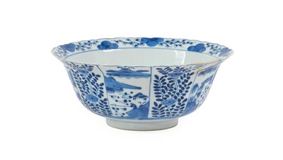Lot 64 - A Chinese Porcelain Bowl, Kangxi, with everted...