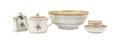 Lot 92 - A Chinese Porcelain Tea Service, late...
