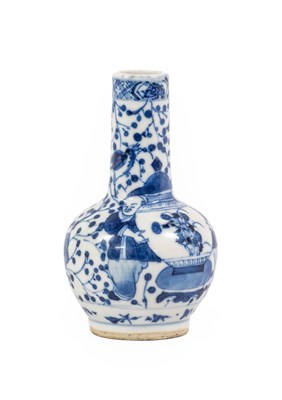 Lot 157 - A Chinese Porcelain Bottle Vase, Kangxi reign...
