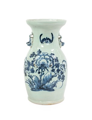 Lot 133 - A Chinese Porcelain Vase, 19th century, of...