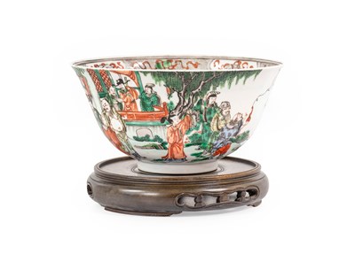Lot 137 - A Chinese Porcelain Bowl, in Kangxi style,...