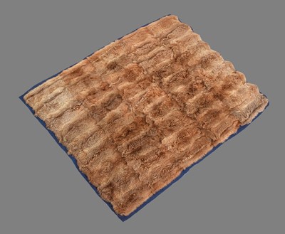 Lot Skins/Hides: A Red Wolf Skin Patchwork Quilt...