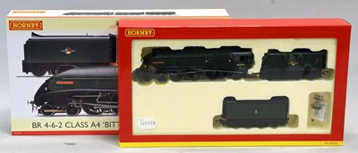 Lot 3222 - Hornby (China) OO Gauge R3103 BR Class A4 Bittern Double Tender