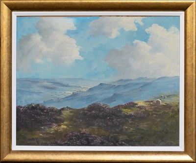 Lot 1187 - Lewis Creighton (20th Century) Moorland...