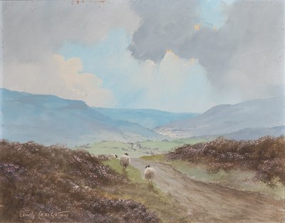 Lot 1187 - Lewis Creighton (20th Century) Moorland...