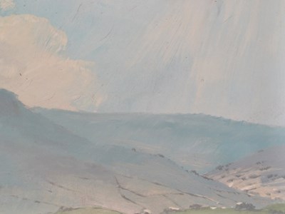 Lot 1187 - Lewis Creighton (20th Century) Moorland...